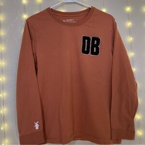 Rusty orange Long Sleeve dutch bros Shirt